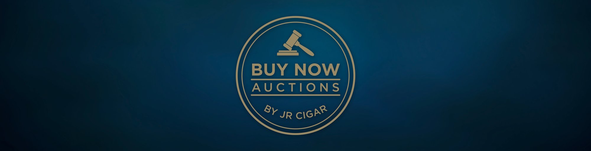 Buy now auctions banner with gavel