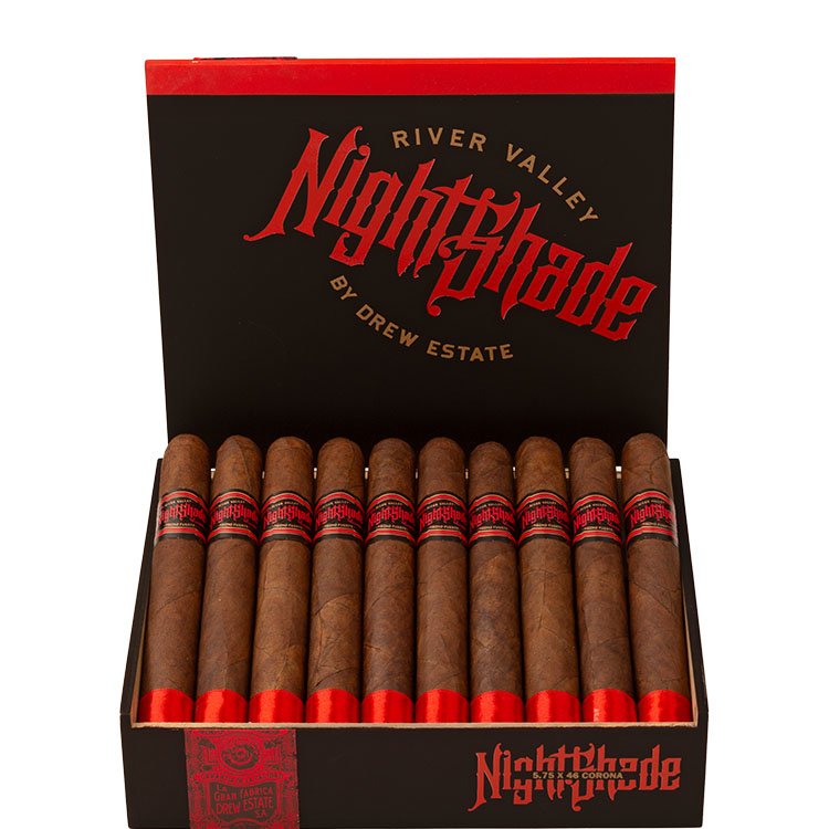 box of nightshade corona cigars