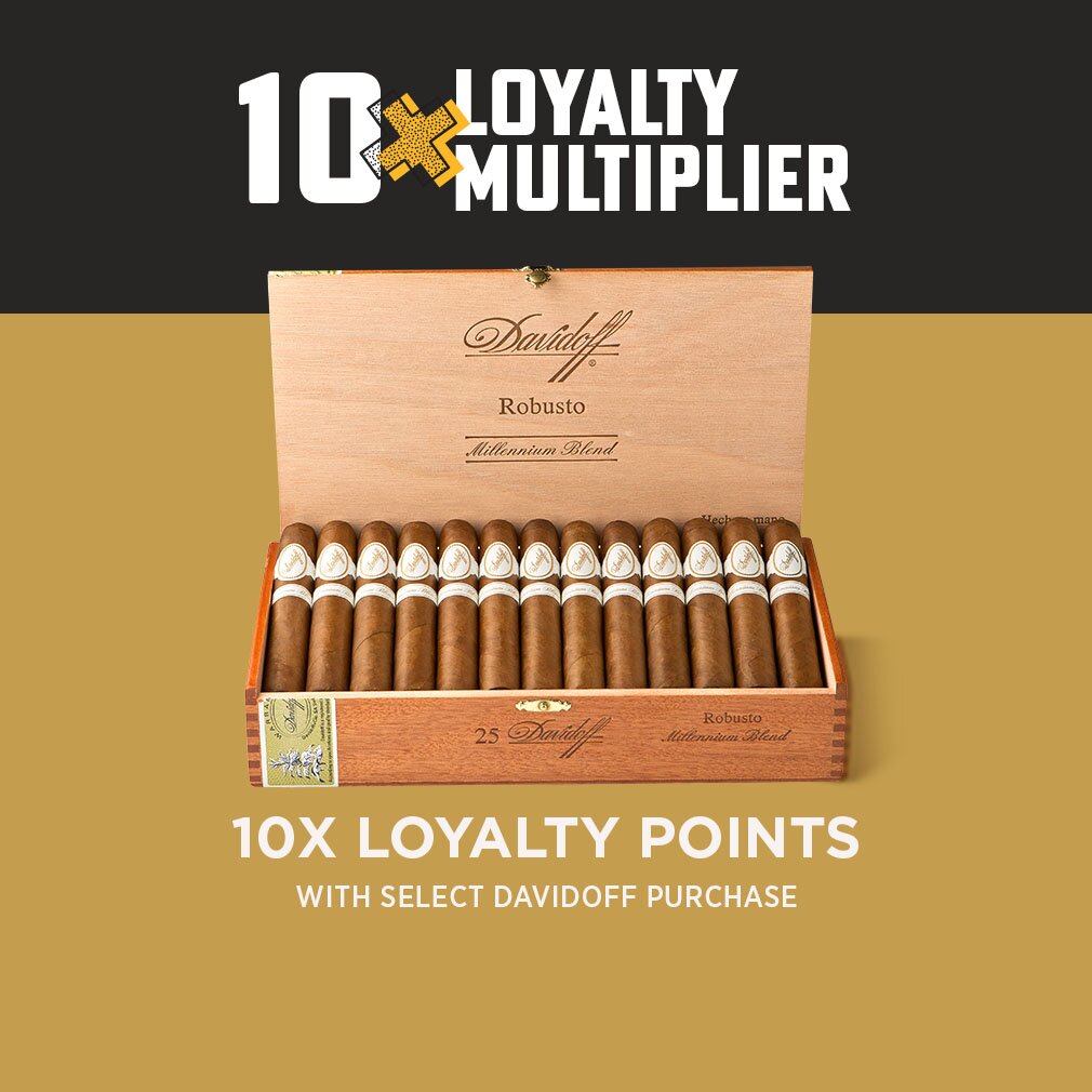 box of open davidofff cigars