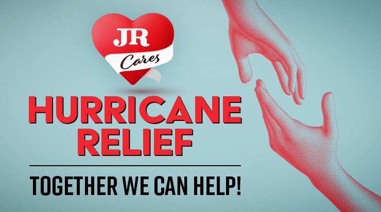 JR Cares-Hurricane Relief Banner Mobile