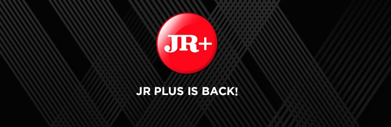 jr plus program banner