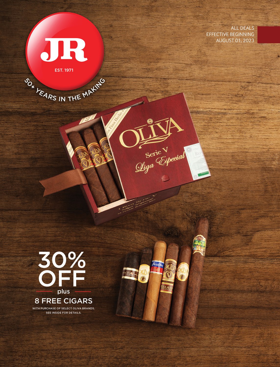 cover image of JR August 2023 Oliva catalog
