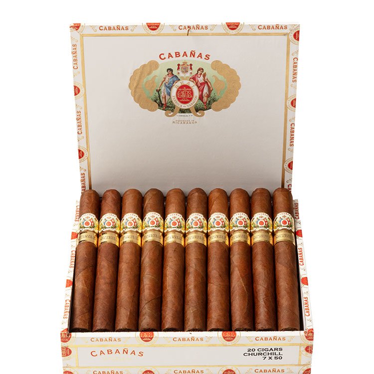 box of cabanas churchill cigars
