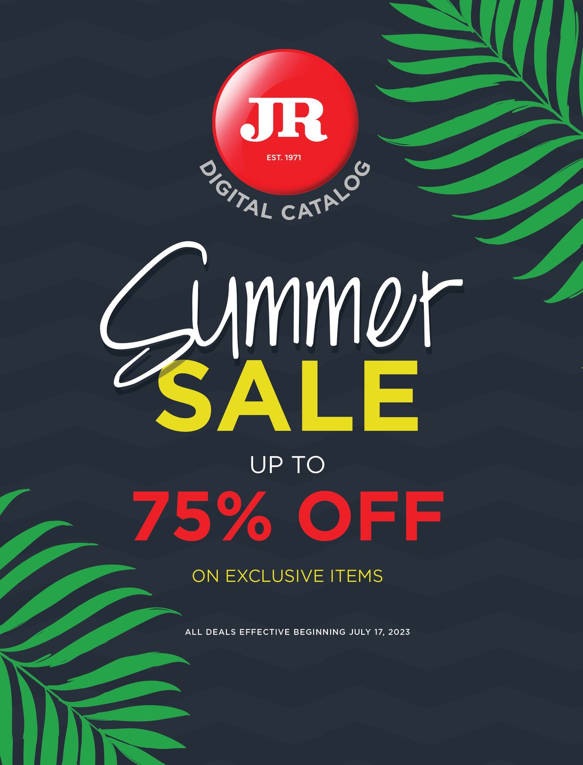 cover image of JR Exclusive Summer Sale 2023 catalog