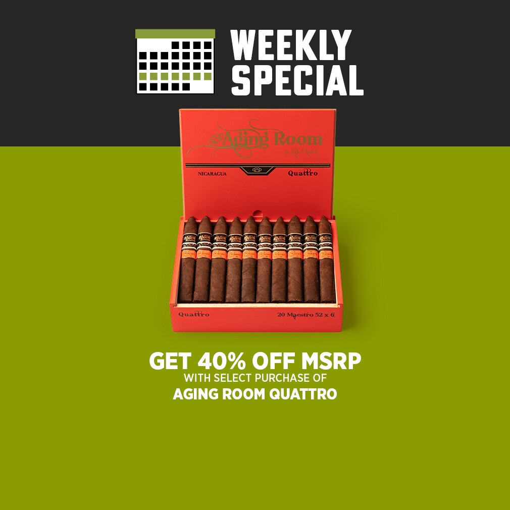 weekly special aging room 40% off