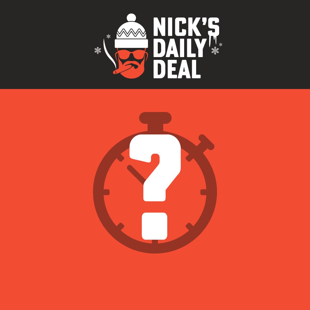 nicks daily deal tile with stopwatch and question mark