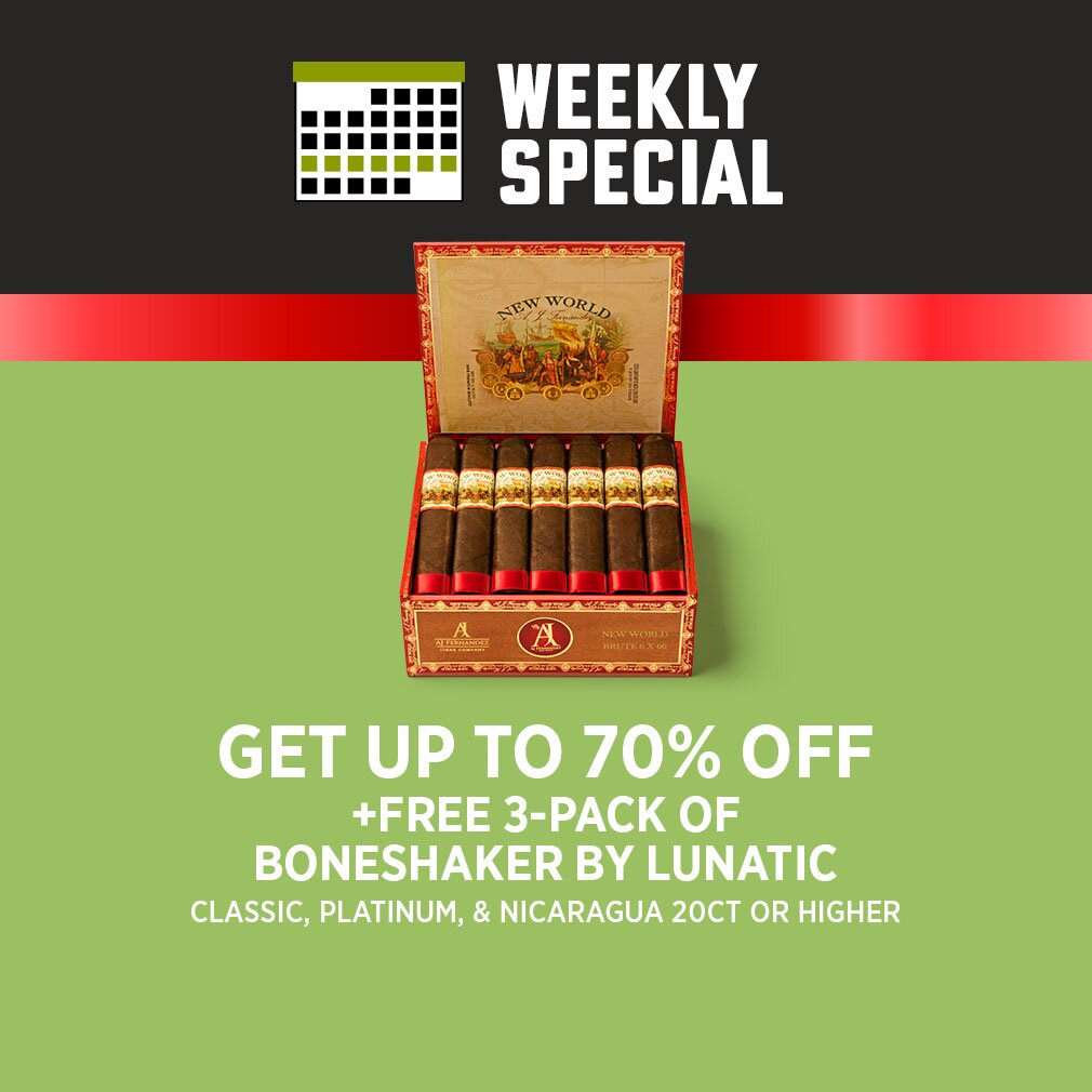 Big Ring Cigars - Up to 70% Off + Free 3PK of Boneshaker Lunatic