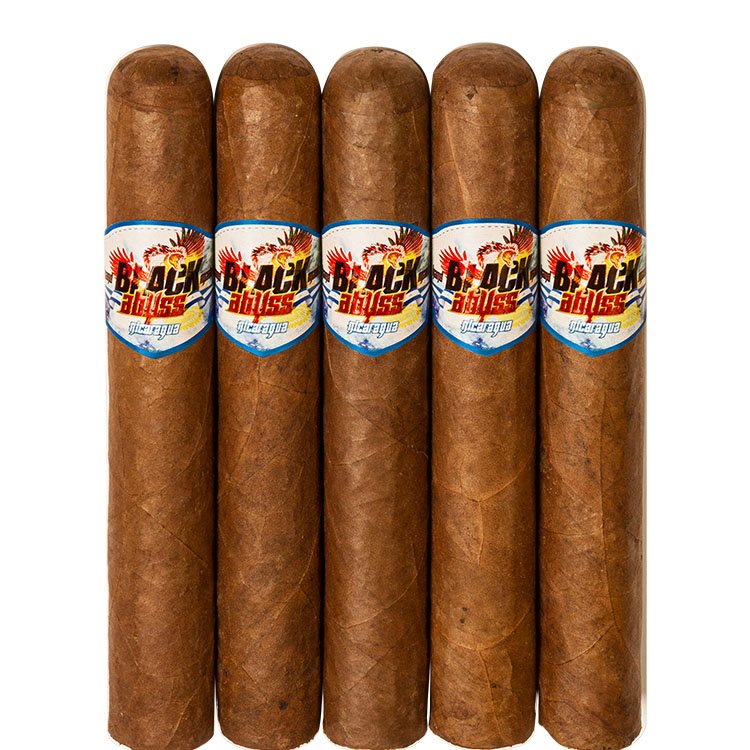 5 pack of black abyss nicaragua Chthonius Sumatra cigars
