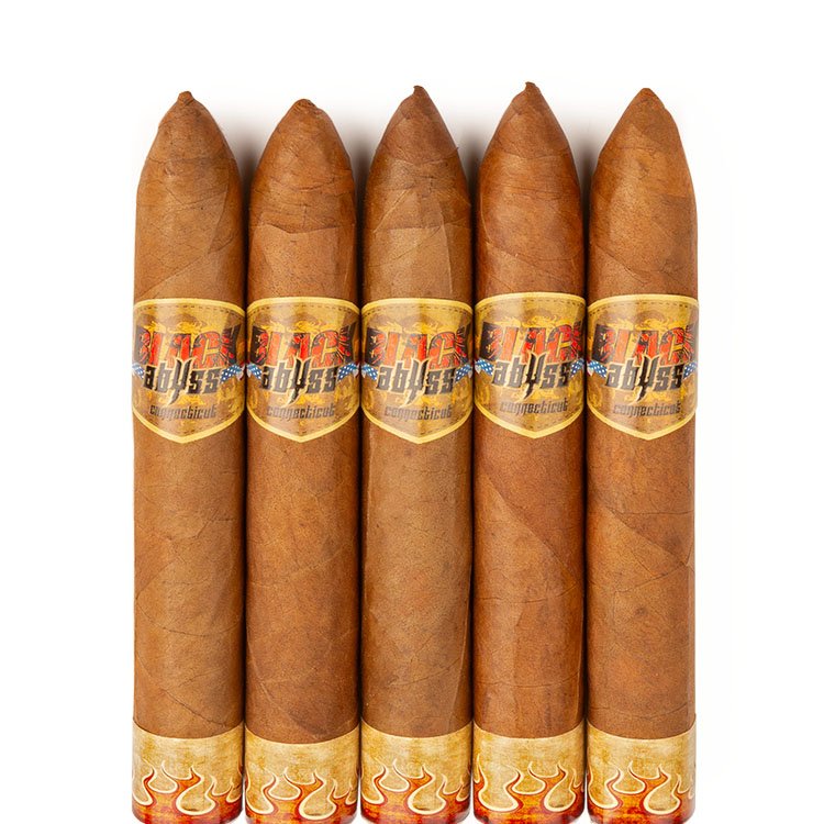5 pack of black abyss hydra cigars