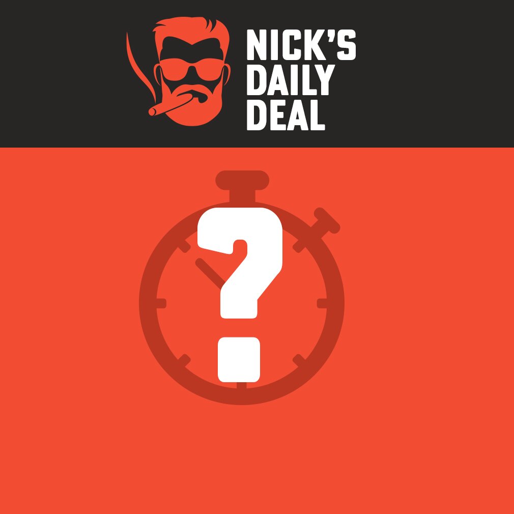 nicks daily deal tile with stopwatch and question mark