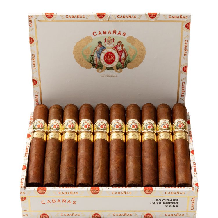 box of cabanas toro gordo cigars