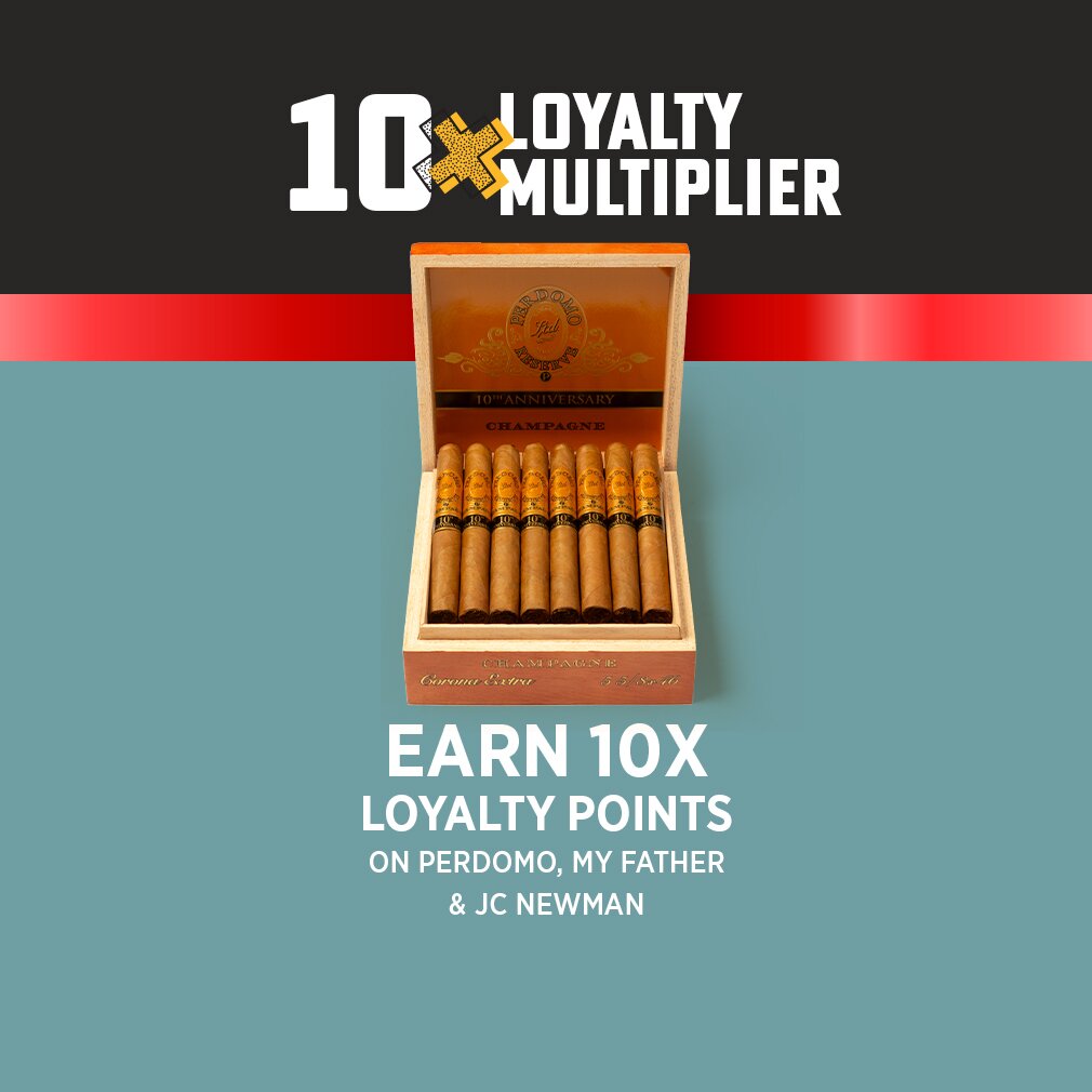 10x multiplier with la aroma cigars