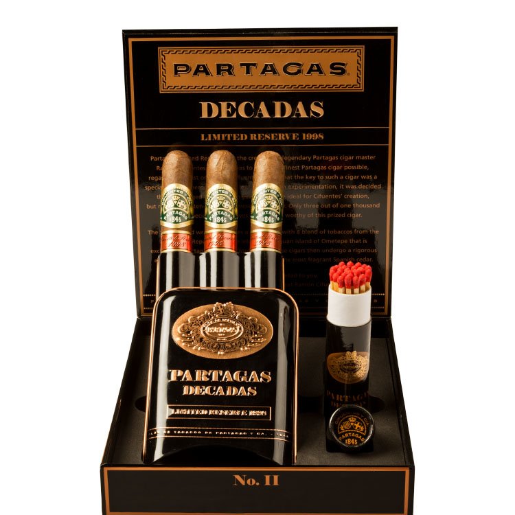 partagas decadas 1998 gift set