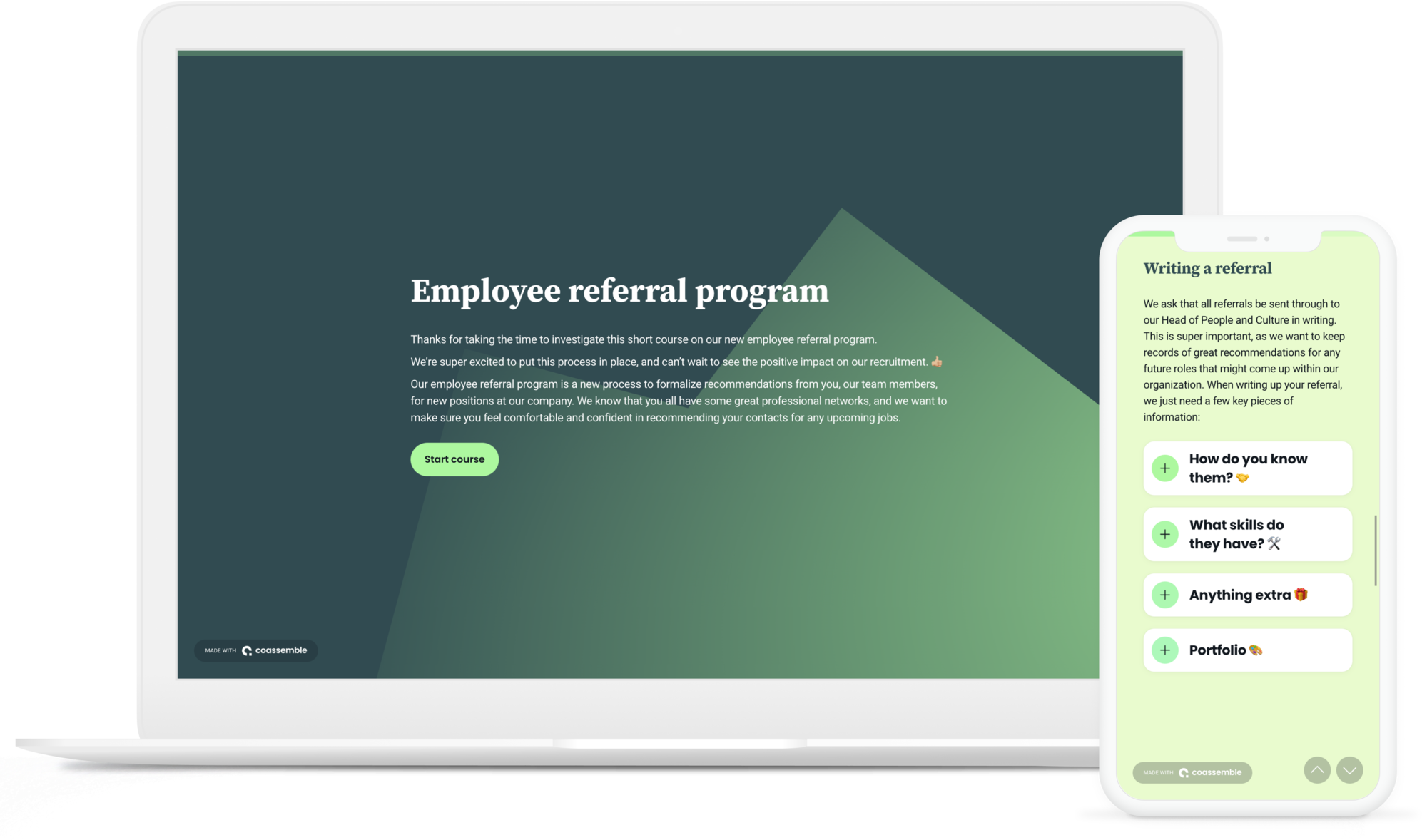 Employee referral program template