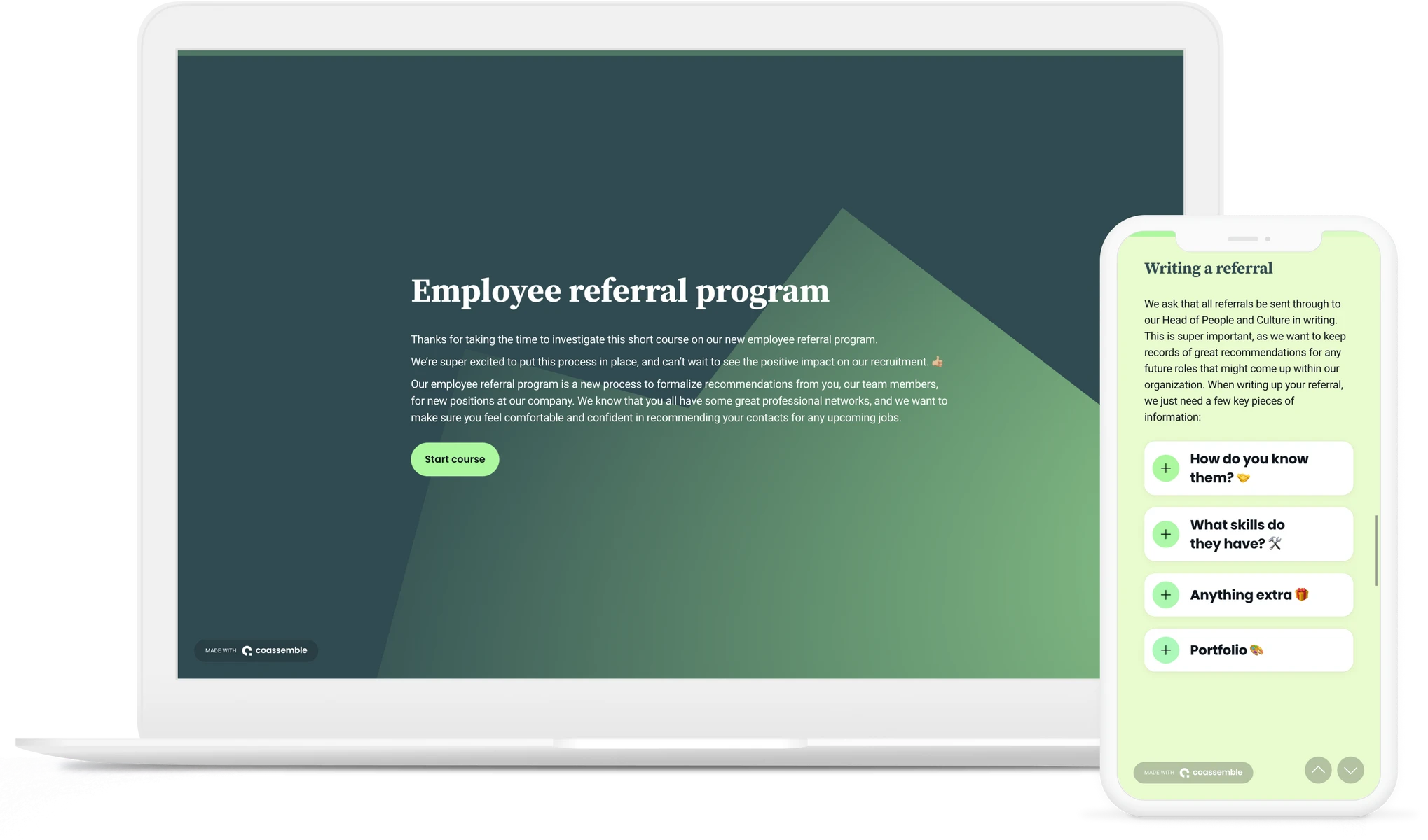 Employee referral program template
