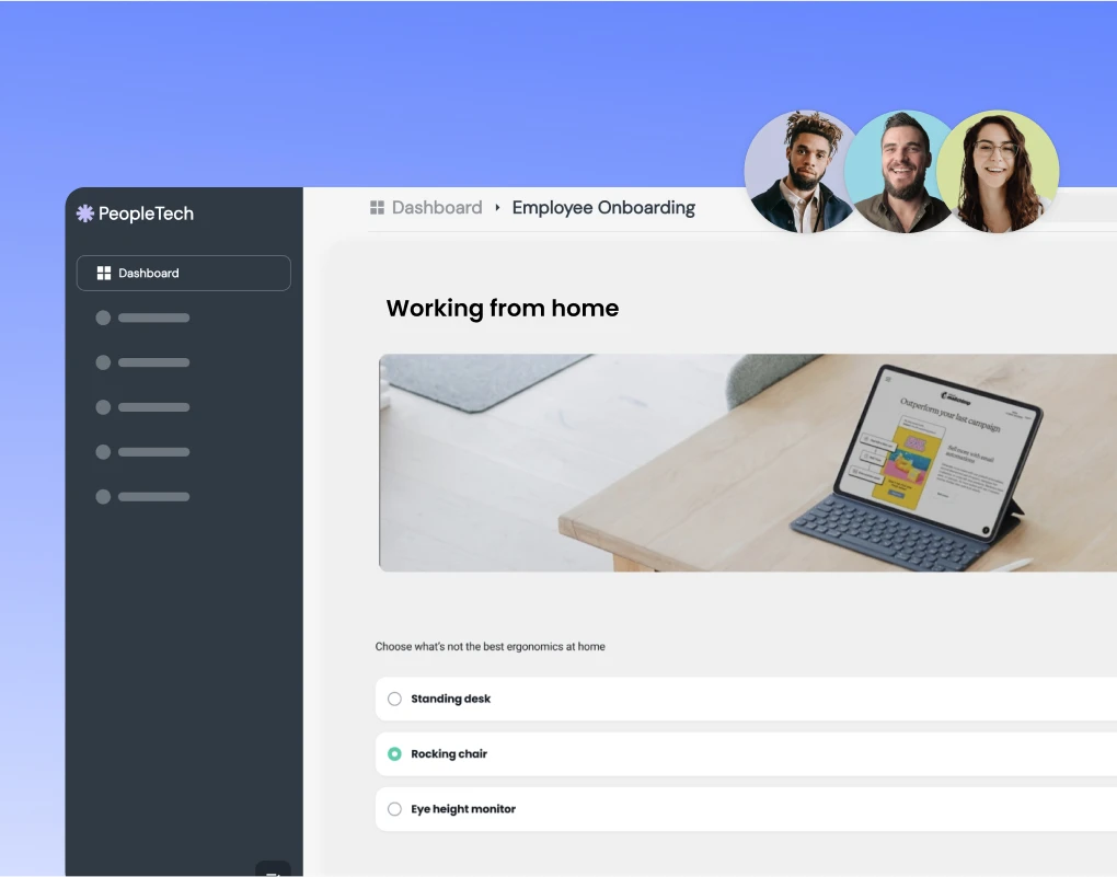 Embed our authoring tool and learner experience into your platform