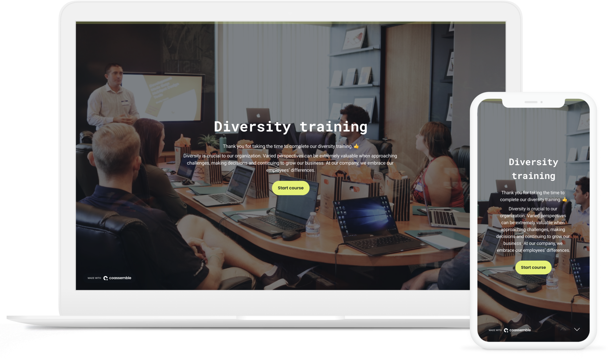 Diversity and inclusion training