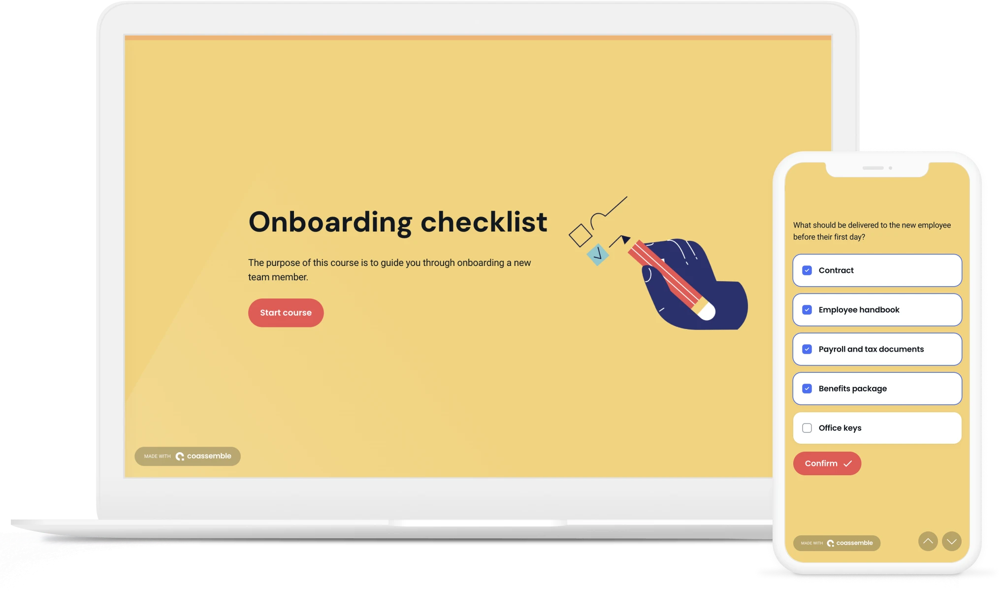onboarding checklist template