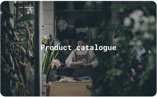 Product catalog