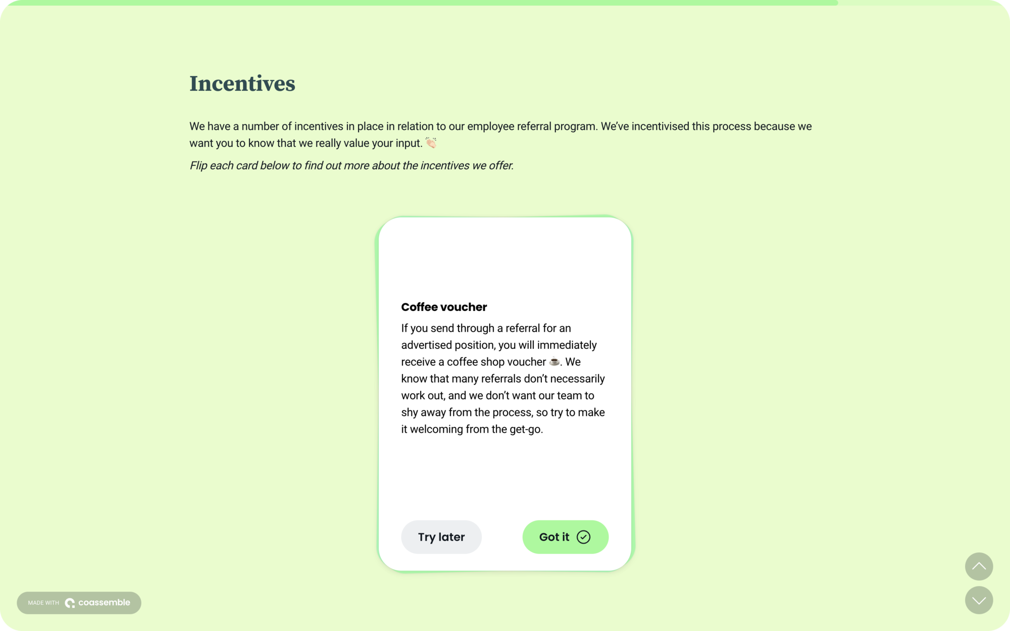 Employee referral program template
