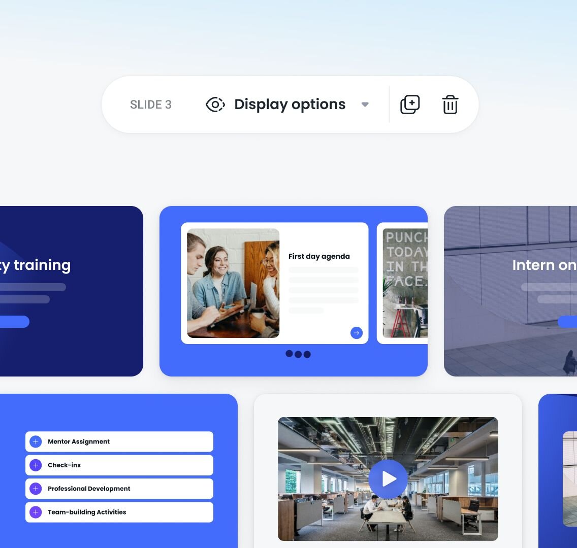 A Coassemble course and examples of documents you could convert them from