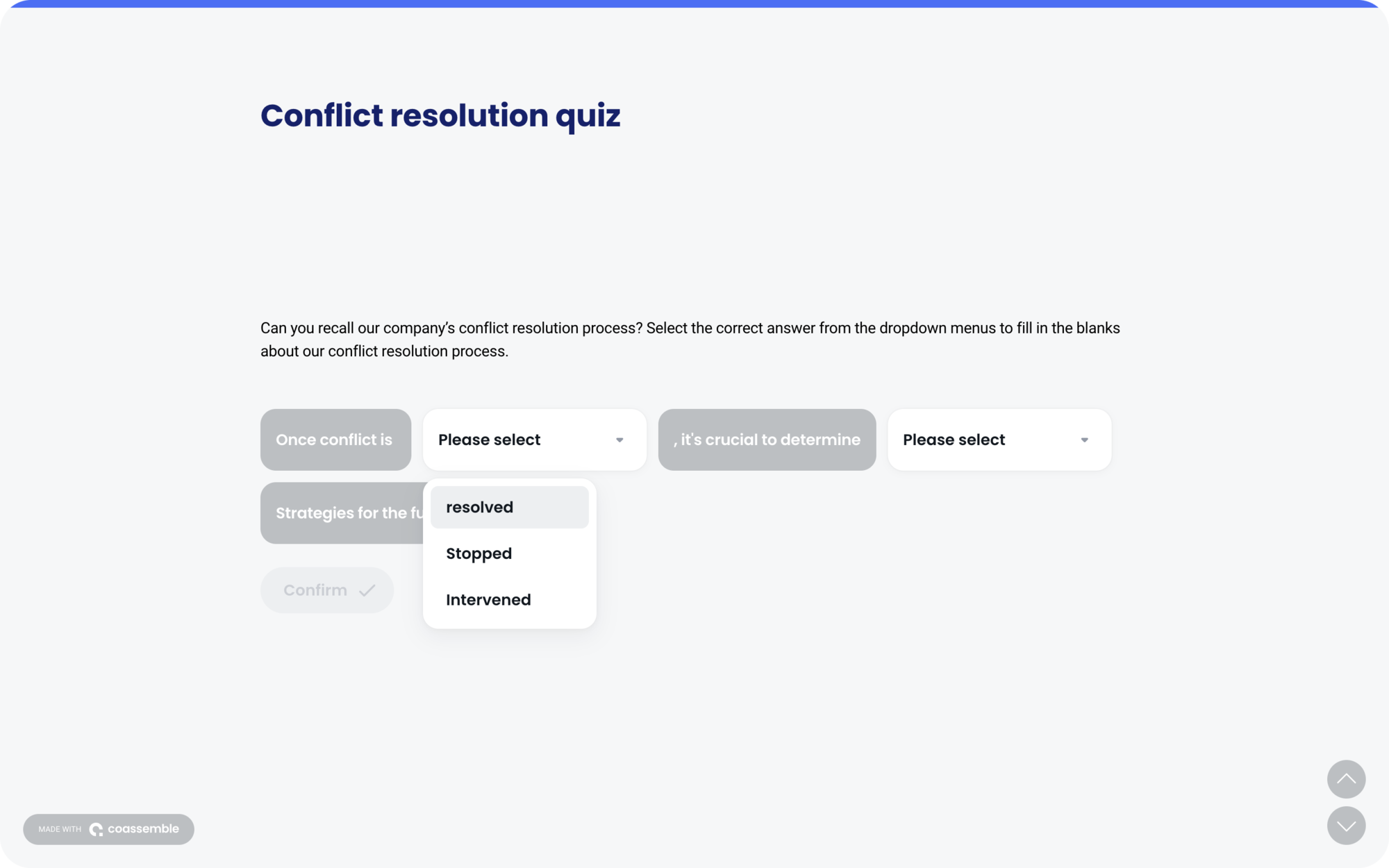 Conflict Resolution Training