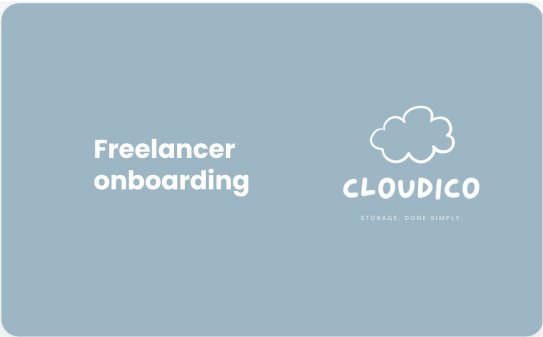 Freelancer onboarding checklist
