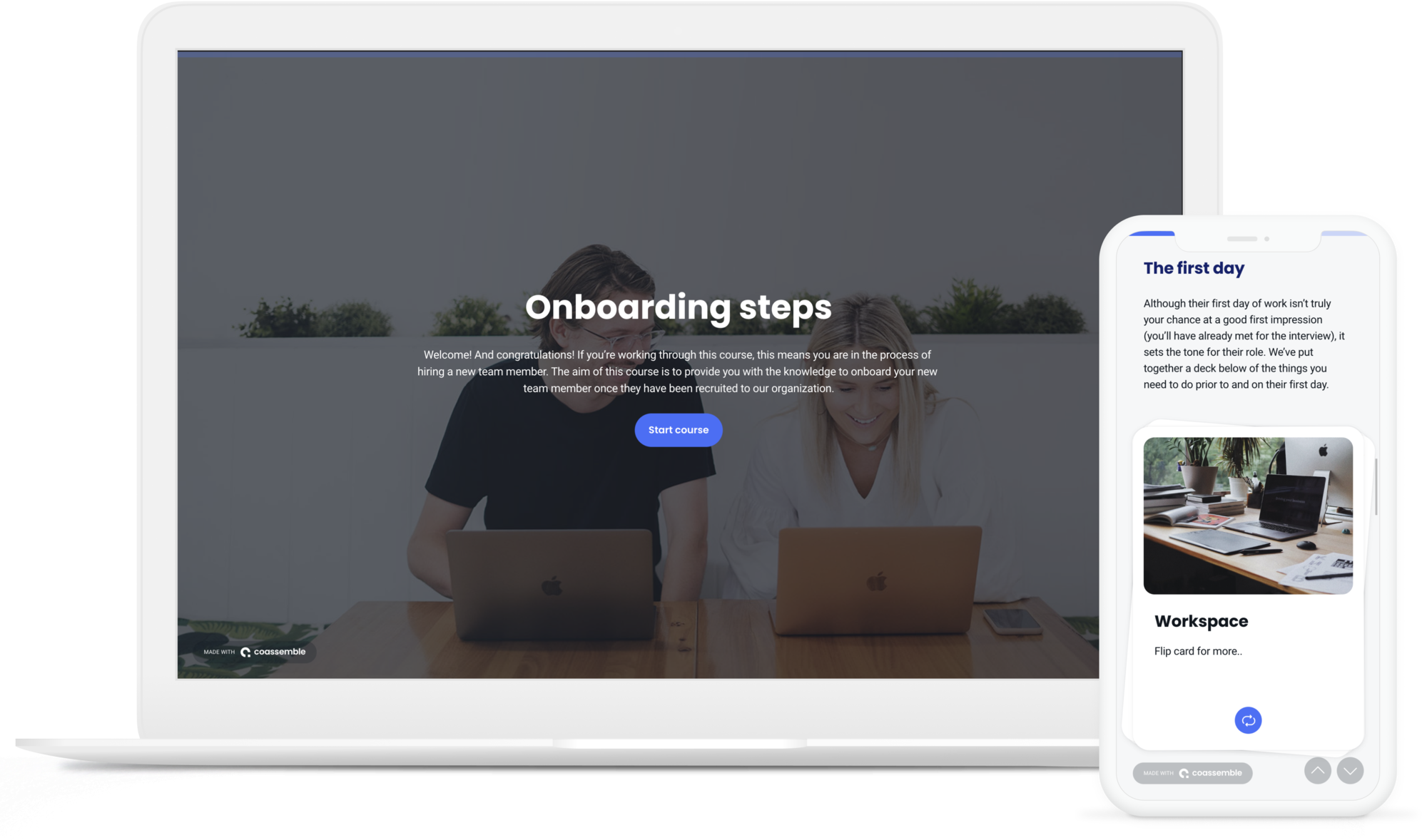 Onboarding process steps
