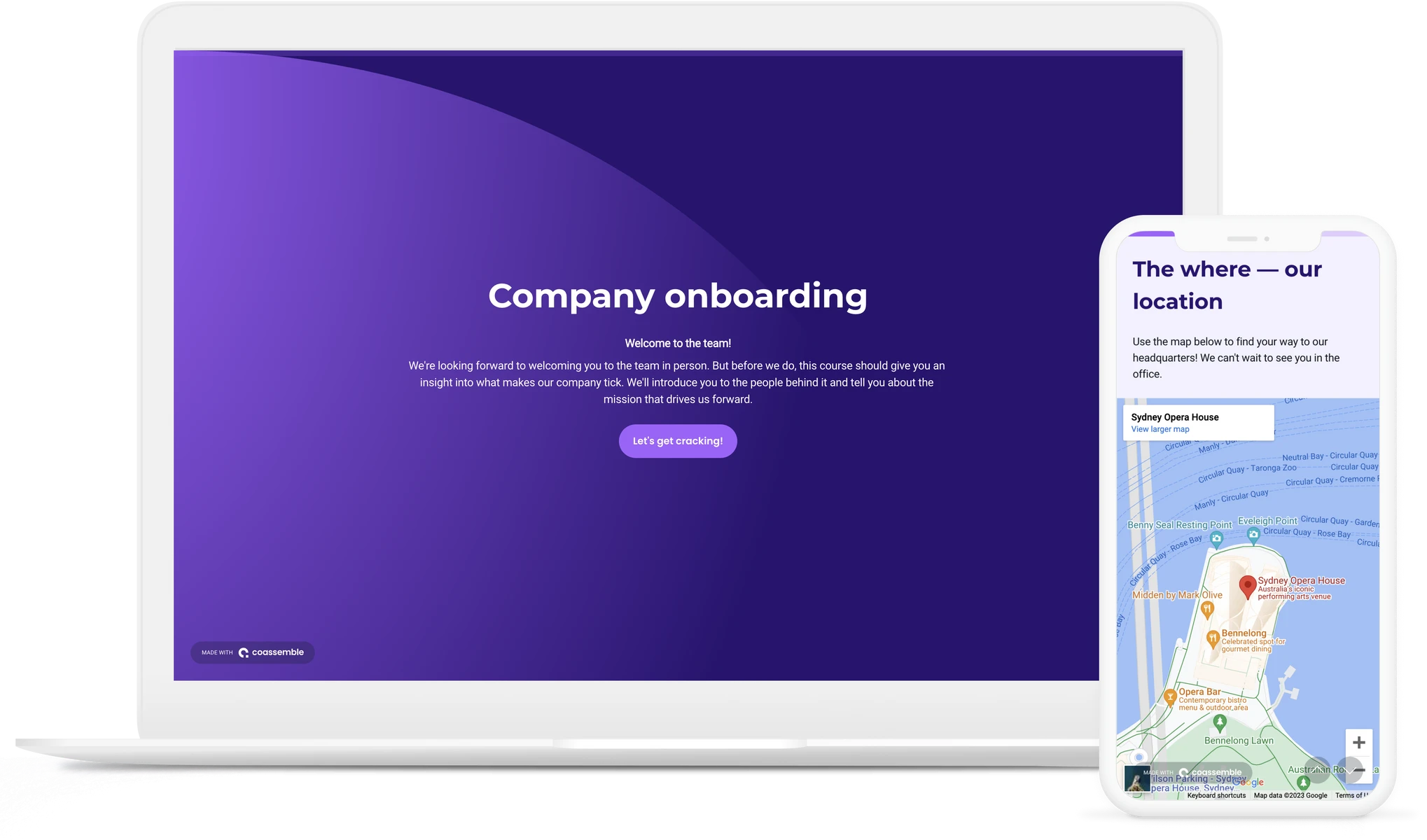 Company onboarding template 