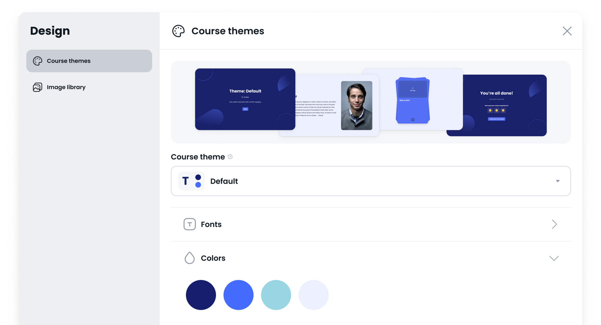 A Coassemble course and examples of documents you could convert them from