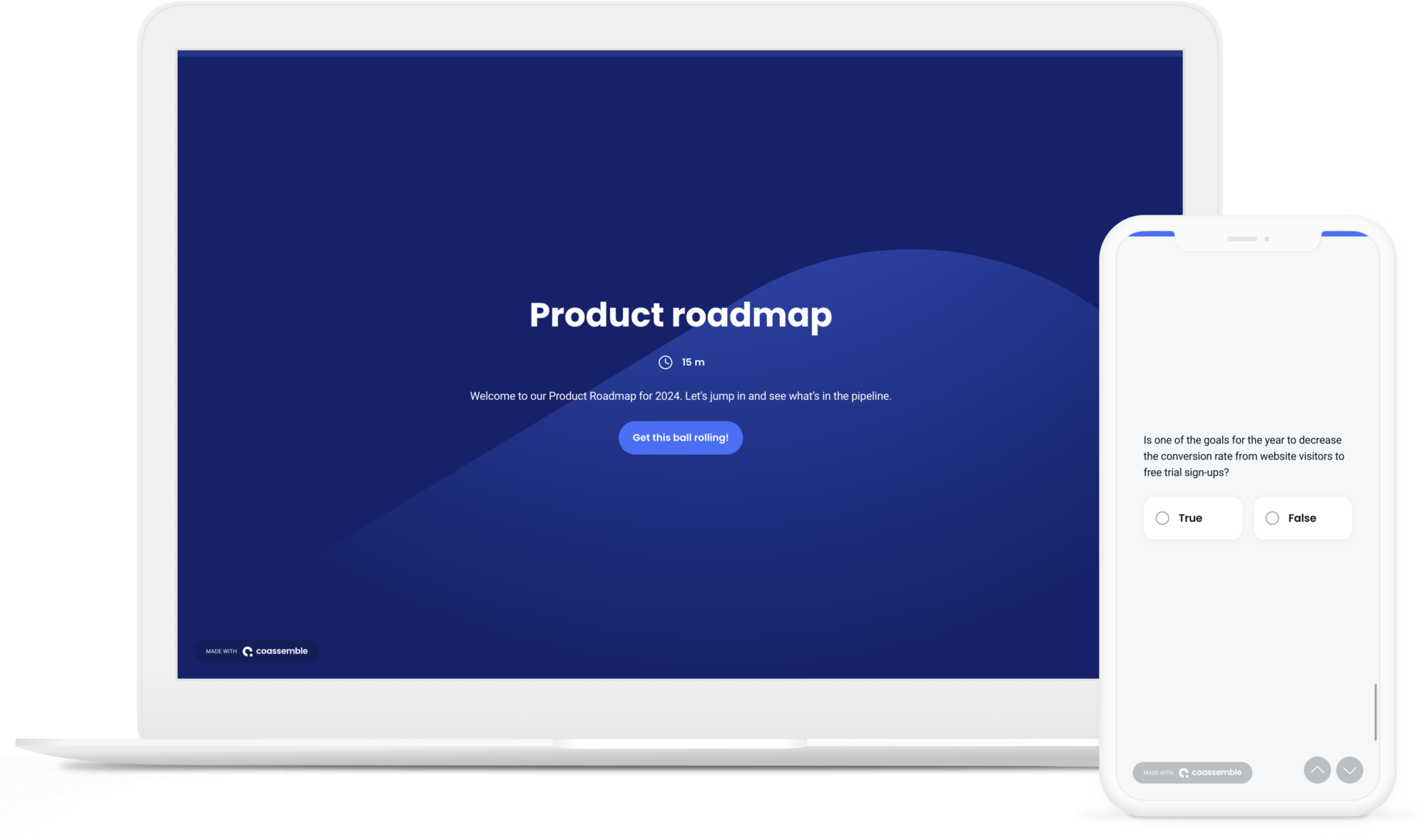 Product roadmap template