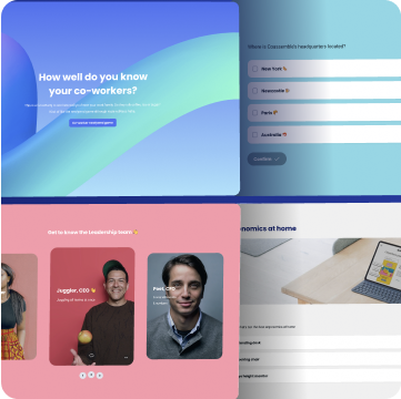 Fun, interactive engaging courses