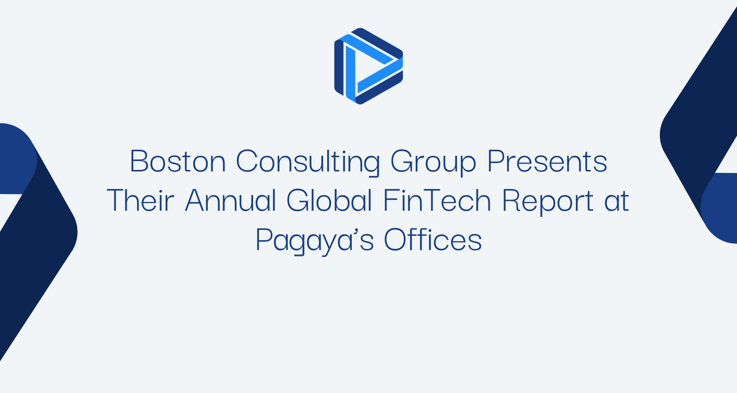 "Boston Consulting Group Presents Their Annual Global FinTech Report at Pagaya’s Offices"