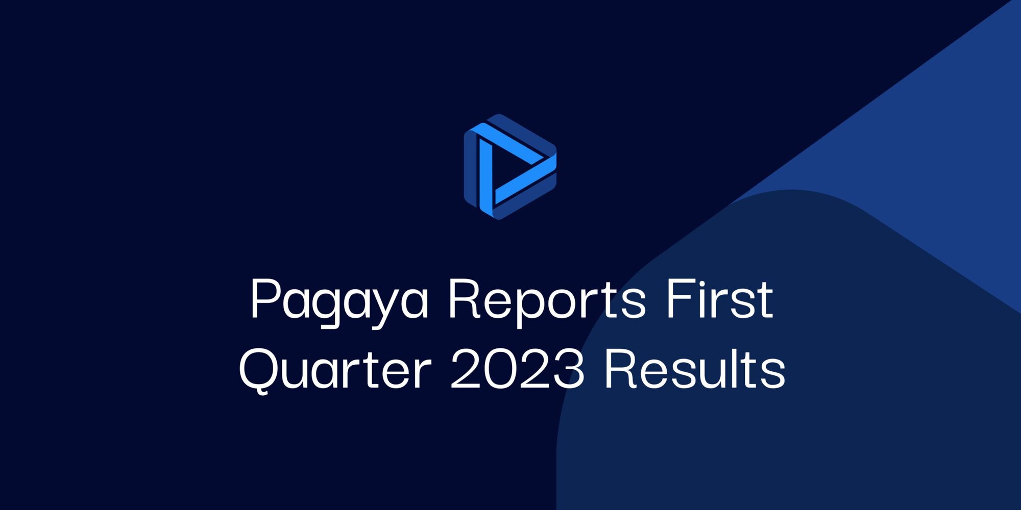 "Pagaya Reports First Quarter 2023 Results"