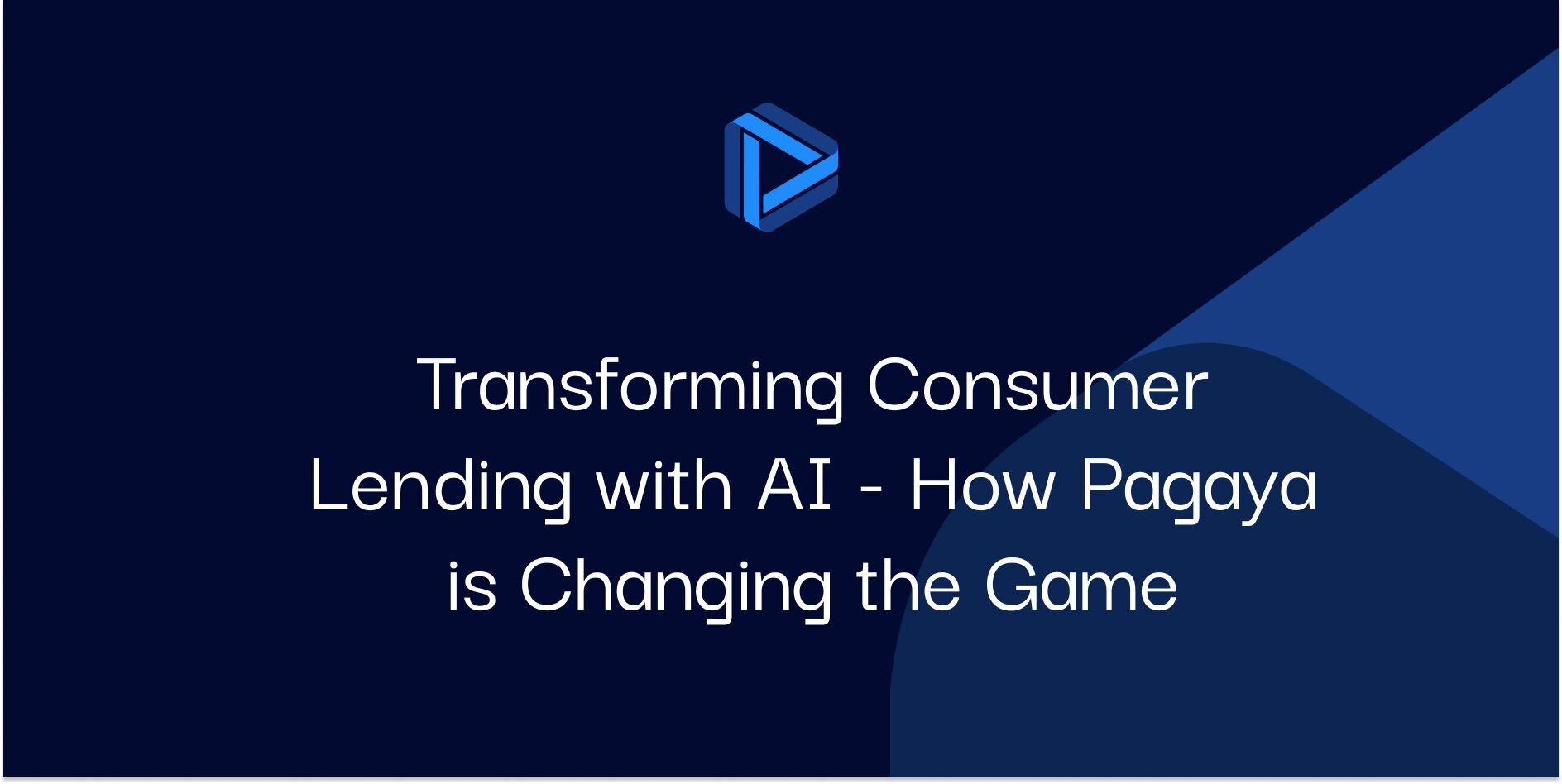 "Transforming Consumer Lending with AI - How Pagaya is Changing the Game"