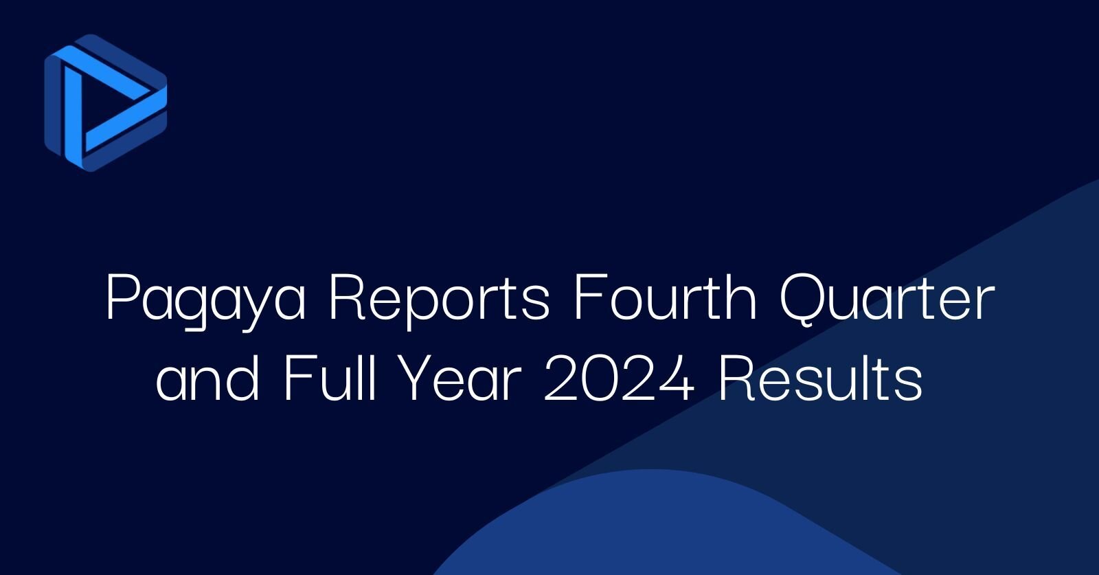 "Pagaya Reports Fourth Quarter and Full Year 2024 Results"
