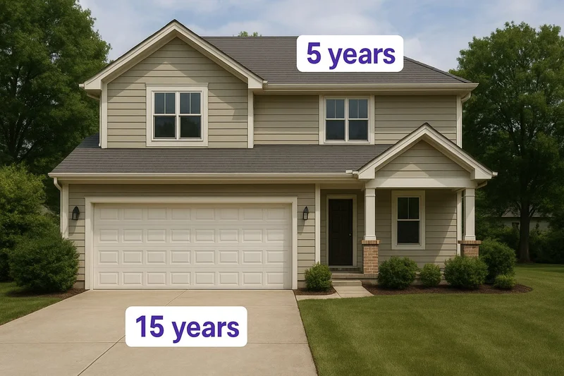Property with depreciation timeline