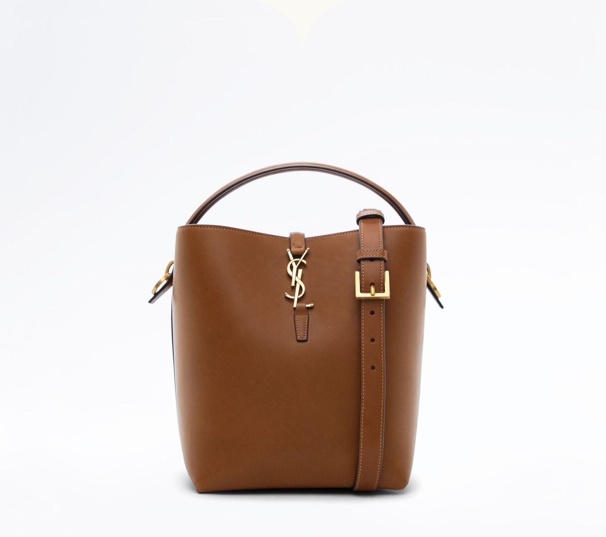 Brown Saint Laurent bag from Vivrelle.