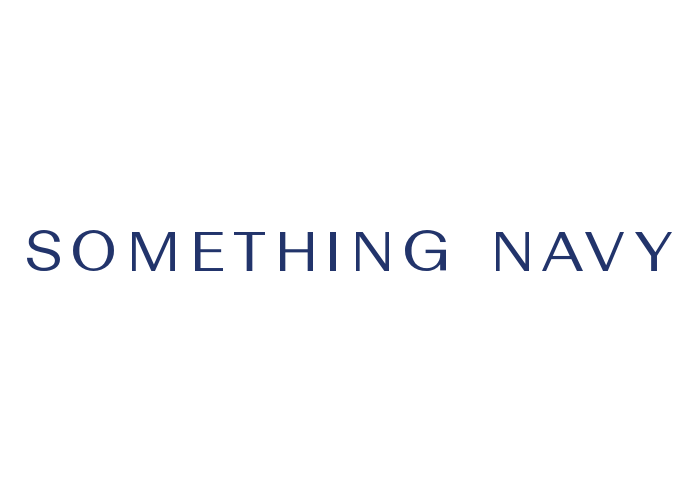 Something navy mobile logo