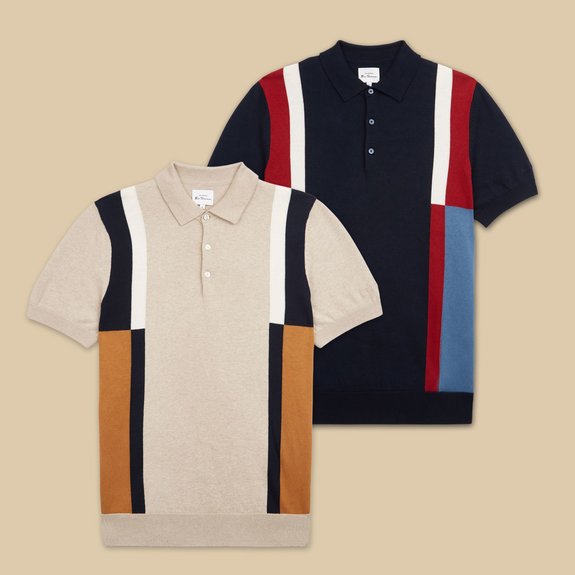 TRENDING: MOD KNIT POLOS, NEW COLORS