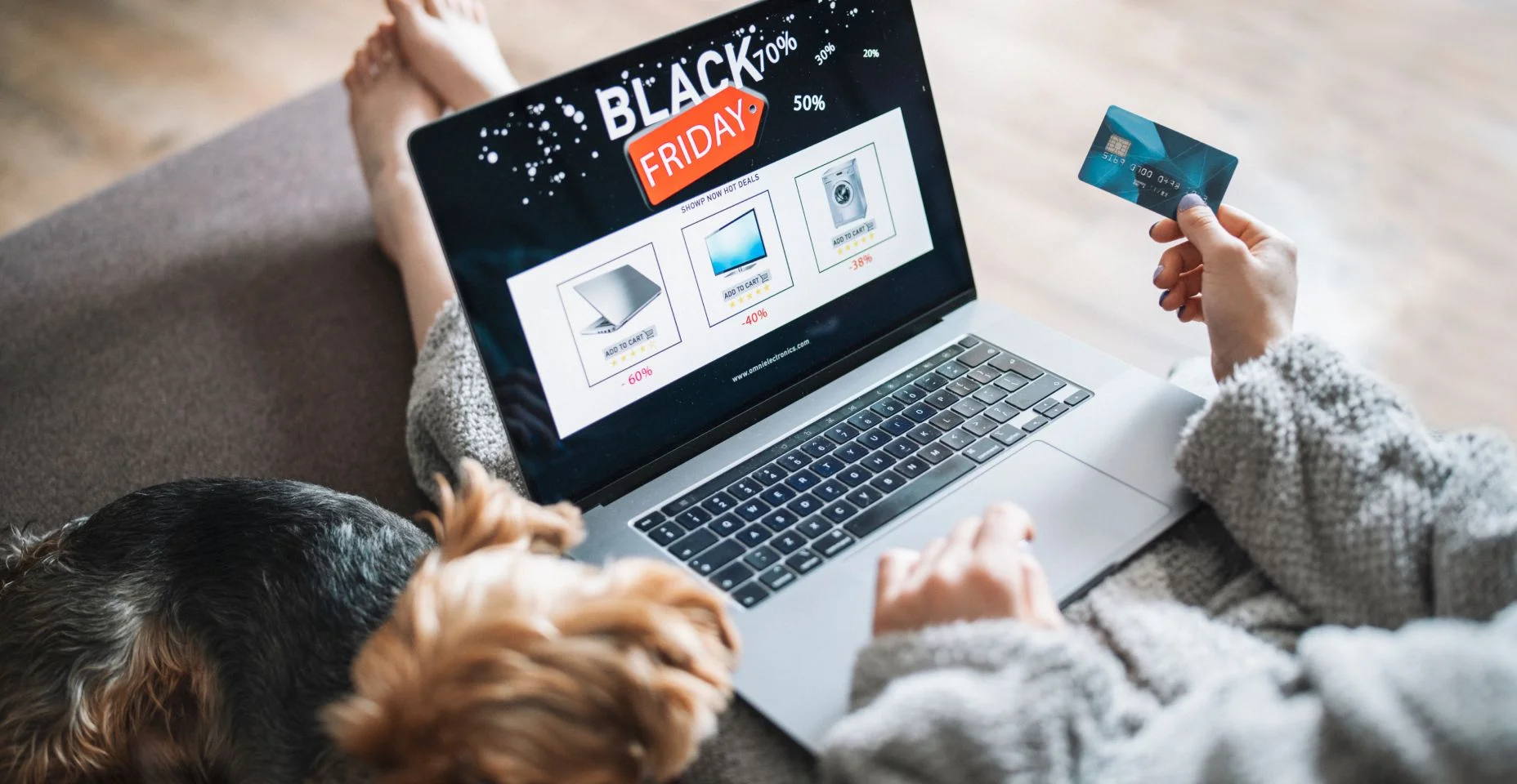 Comprar eletrônicos online com desconto na Black Friday.