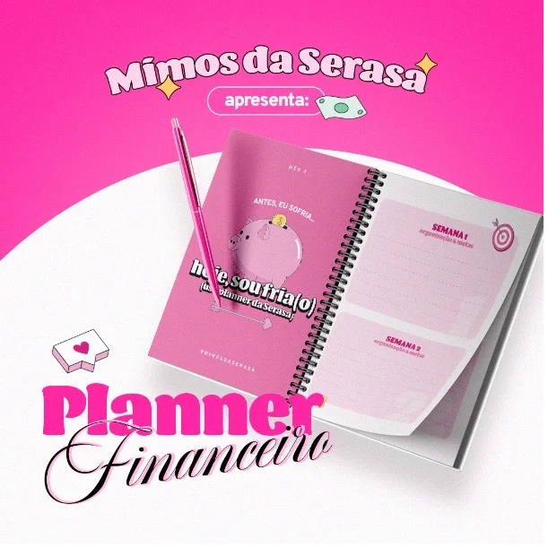 Planner financeiro da Serasa