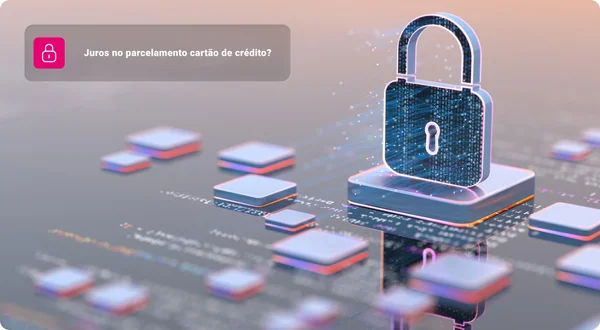 Digital conceito de segurança