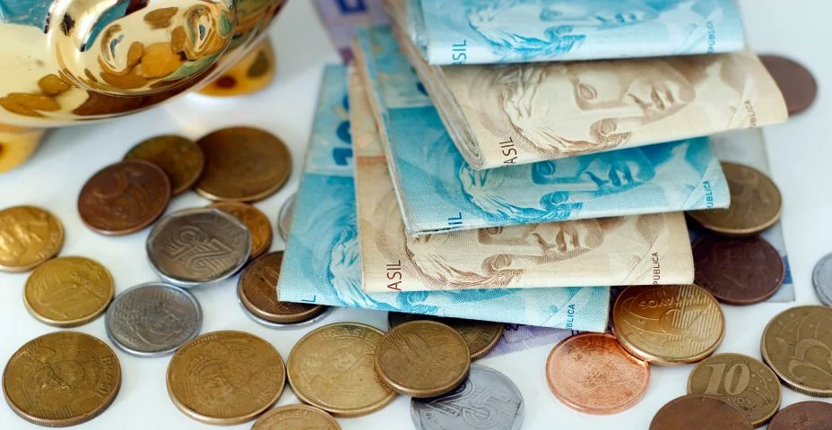 Notas reais brasileiras - Dinheiro do Brasil - Notas do Real - Nota de R$ do Brasil