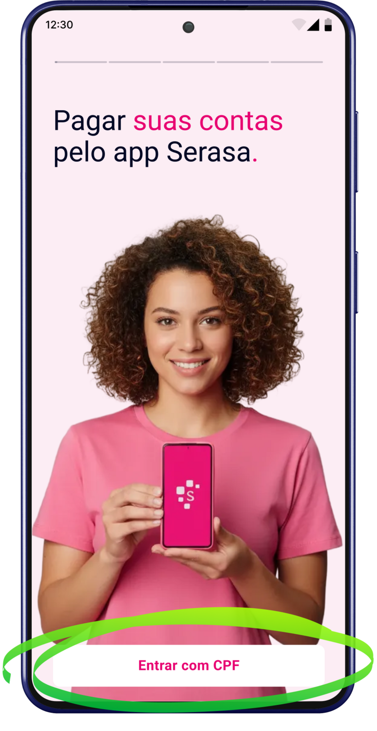 Passo 1 Denúncia de Fraudes Serasa