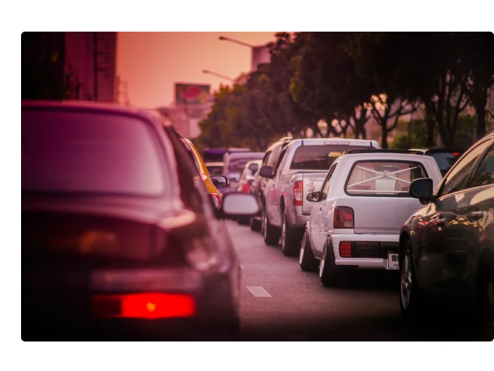 carros no transito