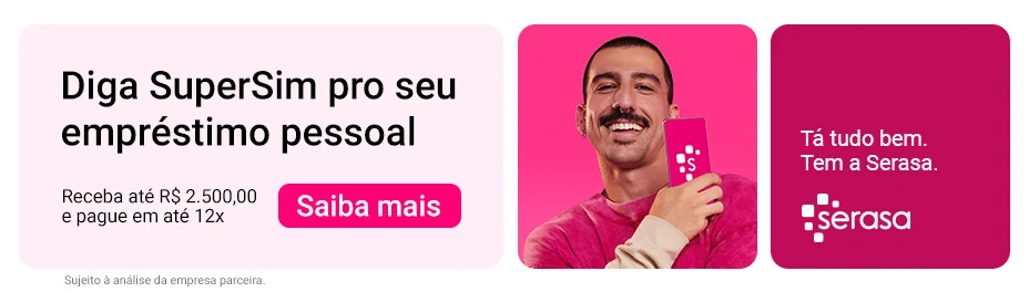 diga SuperSim pro seu empréstimo