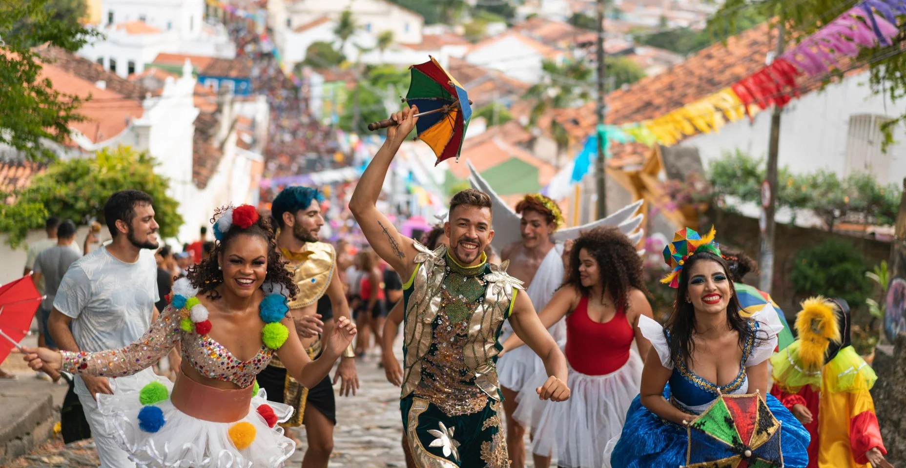 Carnival on Ladeira da Misericórdia in Olinda