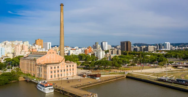 Gasometer Plant, Porto Alegre, Rio Grande do Sul, Brazil