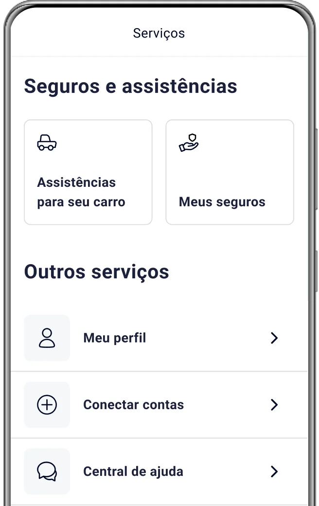 Mulher branca de camisa rosa segurando celular próximo ao rosto com tela da Serasa